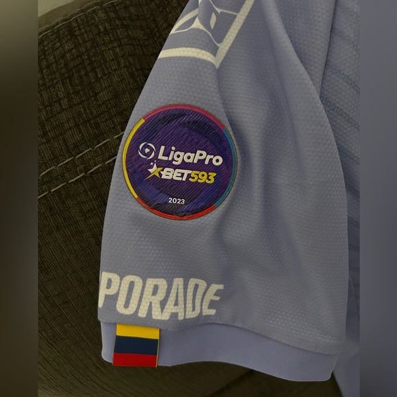 Marathon Authentic Purple Independiente del Valle Kendry Paez Jersey Men’s Sz: S - Picture 6 of 7